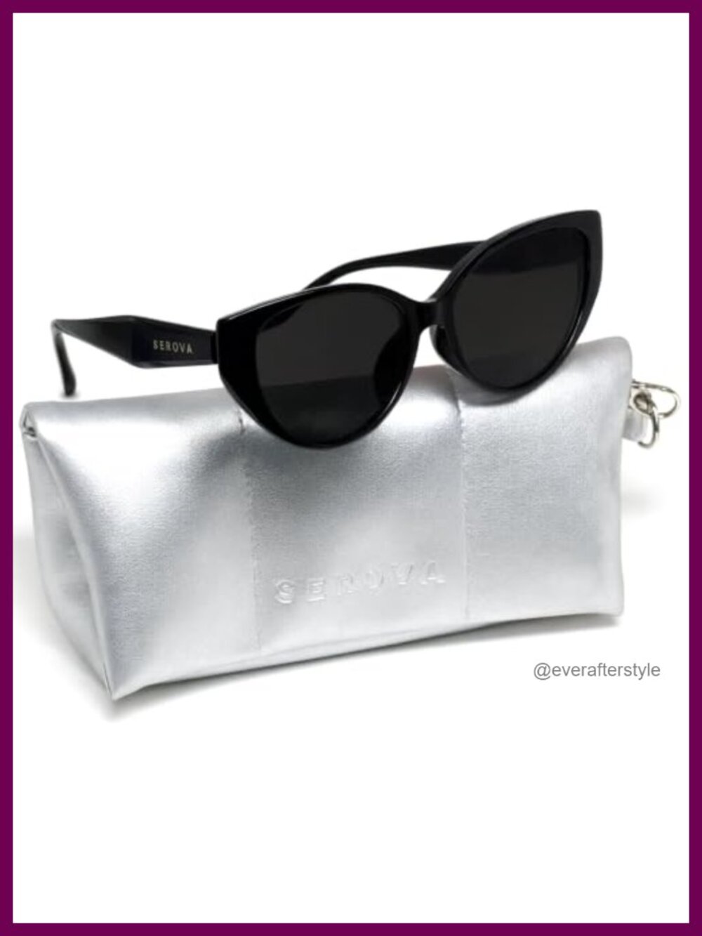 Polarized Cat-Eye Sunglasses UV400 TR90 Lightweight Frame